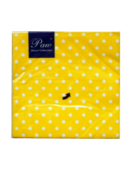 Salvete za dekupaž  - žute
